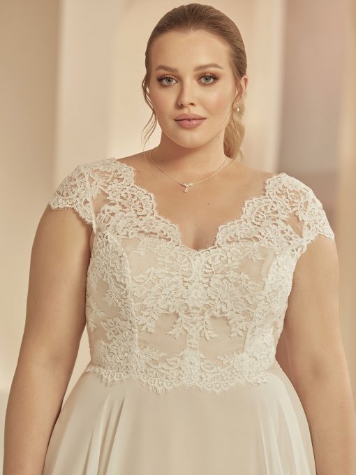 sabia plus size trouwjurk