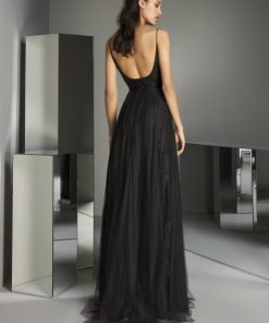 pronovias zwarte galajurk