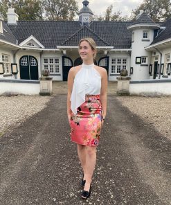 linea raffaelli flower skirt