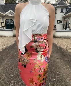 linea raffaelli bloemen rok