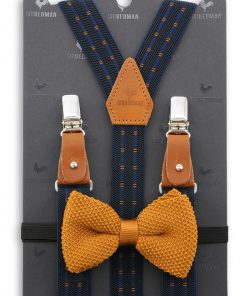 Sir Redman kids bretels combi pack mister maxwell blauw oker