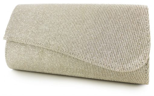 ivory gold clutch
