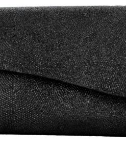 black metallic clutch