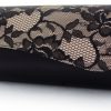 black nude clutch