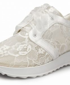 white lady ivoor bruidsneaker