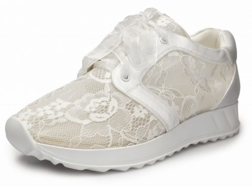 white lady ivoor bruidsneaker