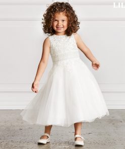 08-444 lilly flowergirl dress