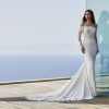 off shoulder trouwjurk Pronovias