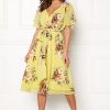 gele zomerjurk