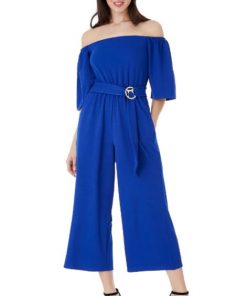 jumpsuit kobalt blauw