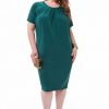 groene jurk stretch