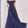 bardot glitterjurk