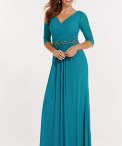 jadegroene jurk gala