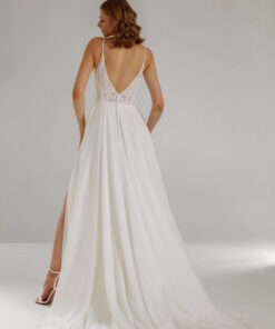 otha back weddingdress