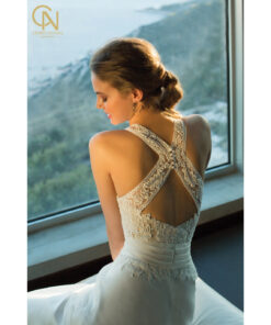 orea sposa back weddingdress