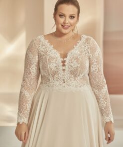 famosa trouwjurk grote maat