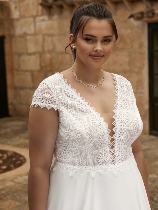 teresa plus size trouwjurk