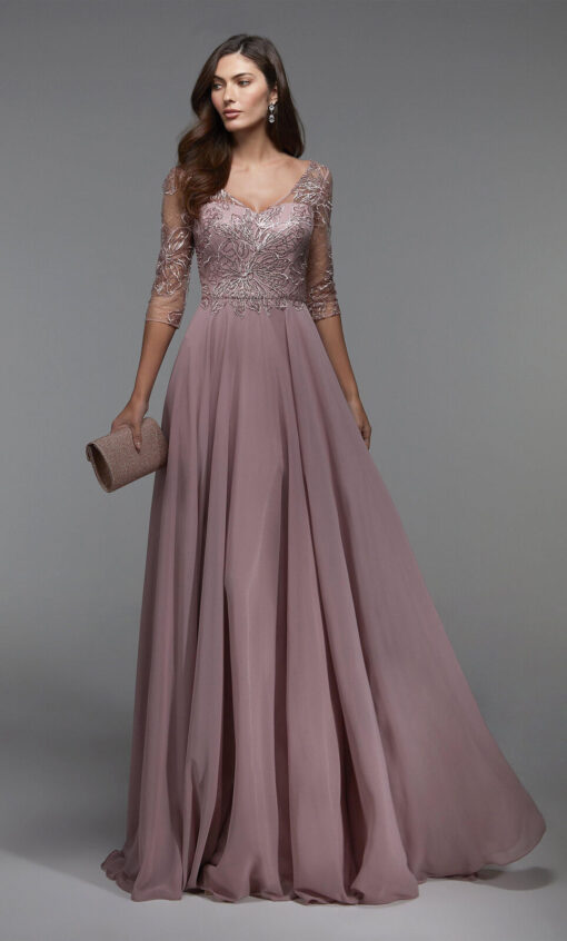 alyce paris rose jurk moeder van de bruid