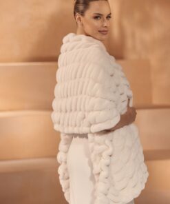 omslagdoek bont E444