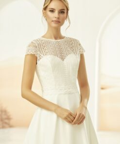 Kanten bruids top
