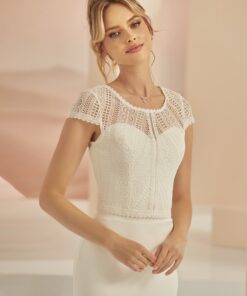 Kanten bruids top