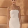 Gebreide bruids top