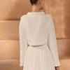 Gebreide bruids top