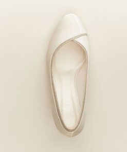 Trouwschoen met glitter rand