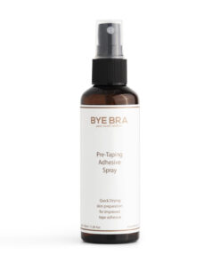 pre-taping adhesive spray