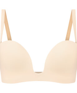 deep plunge strapless bra