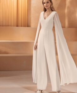 bruids jumpsuit Lotus