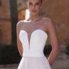 corset gemaakt van chiffon
