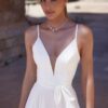 corset gemaakt van stretch crepe