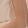 sluier met zachte glitter tule