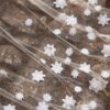 sluier met 3D bloemen