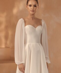Chiffon mouwen