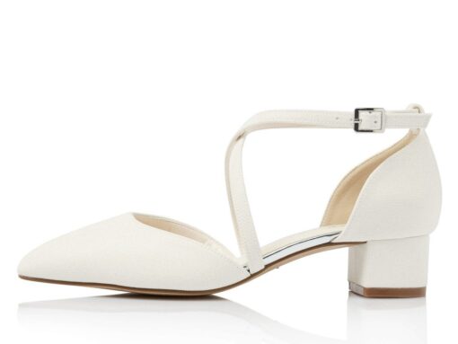 schoenen Maike off-white metallic