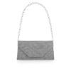 handtas Saskia silver metallic