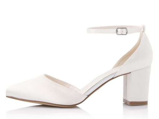 schoenen Charlot ivoor satijn