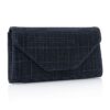 handtas Saskia navy metallic