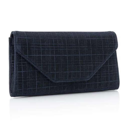 handtas Saskia navy metallic