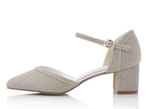 schoenen Paisly goud metallic