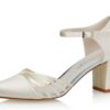 schoenen Gitta ivoor satijn
