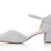 schoenen Paisly silver metallic