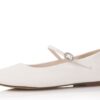 schoenen Binx off-white metallic