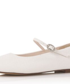 schoenen Binx off-white metallic