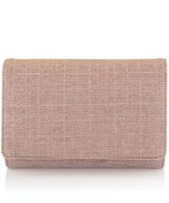 handtas Dafina rose metallic