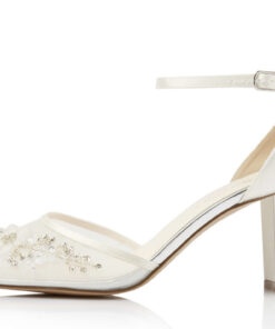 schoenen Azzura ivoor satijn