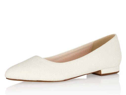 schoenen Lauri off-white metallic