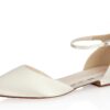 schoenen Khloe ivoor satijn